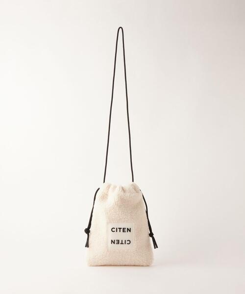 CITEN（シテン）の「＜CITEN＞ボア キンチャク ショルダーバッグ（ショルダーバッグ・レディース・グレー/ロイヤルブルー/オフホワイト/シャーベット・FREE）」の21枚目の写真