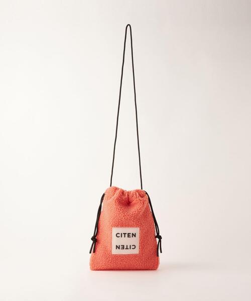 CITEN（シテン）の「＜CITEN＞ボア キンチャク ショルダーバッグ（ショルダーバッグ・レディース・グレー/ロイヤルブルー/オフホワイト/シャーベット・FREE）」の5枚目の写真