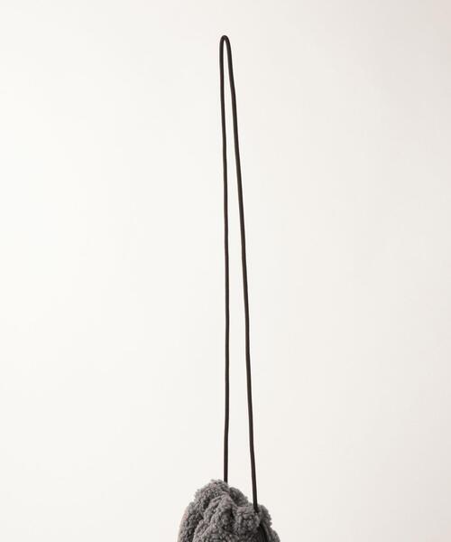 CITEN（シテン）の「＜CITEN＞ボア キンチャク ショルダーバッグ（ショルダーバッグ・レディース・グレー/ロイヤルブルー/オフホワイト/シャーベット・FREE）」の17枚目の写真