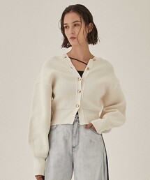 PUBLIC TOKYO | フォルムスリーブニットカーディガン(カーディガン/ボレロ)