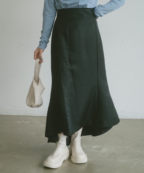 VANNIE U（ヴァニーユー）の「バックフレアスカート（スカート・レディース・チェック/ブラック・M/S）」の12枚目の写真