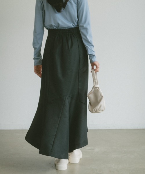 VANNIE U（ヴァニーユー）の「バックフレアスカート（スカート・レディース・チェック/ブラック・M/S）」の15枚目の写真