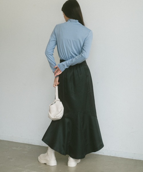 VANNIE U（ヴァニーユー）の「バックフレアスカート（スカート・レディース・チェック/ブラック・M/S）」の18枚目の写真