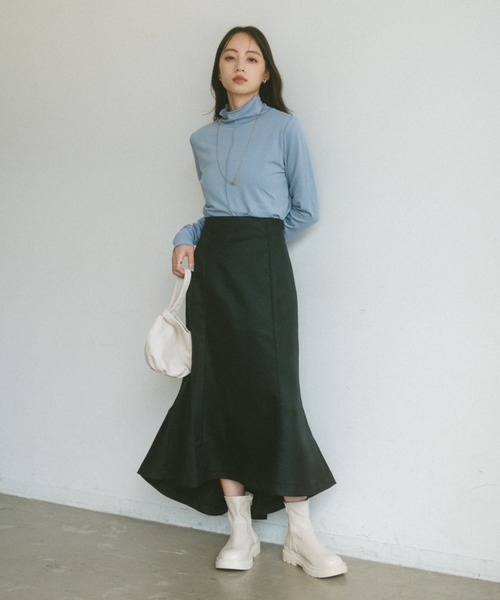 VANNIE U（ヴァニーユー）の「バックフレアスカート（スカート・レディース・チェック/ブラック・M/S）」の16枚目の写真