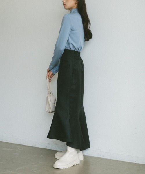 VANNIE U（ヴァニーユー）の「バックフレアスカート（スカート・レディース・チェック/ブラック・M/S）」の17枚目の写真