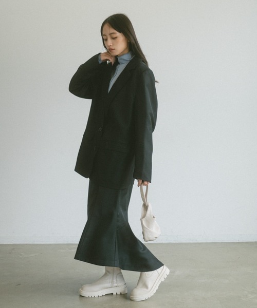 VANNIE U（ヴァニーユー）の「バックフレアスカート（スカート・レディース・チェック/ブラック・M/S）」の20枚目の写真