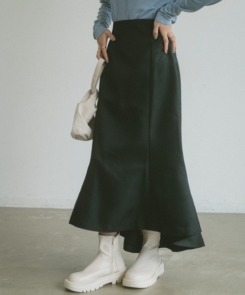 VANNIE U（ヴァニーユー）の「バックフレアスカート（スカート・レディース・チェック/ブラック・M/S）」の21枚目の写真