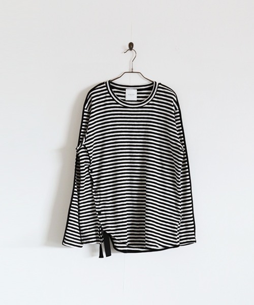 OTONA（オトナ）の「ボーダートップス（Tシャツ/カットソー・レディース・ブラック・FREE）」の16枚目の写真
