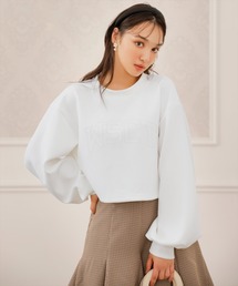 WILLSELECTION | パール刺繍カットプルオーバー(Tシャツ/カットソー)