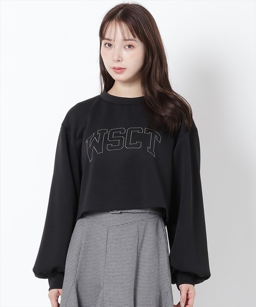 WILLSELECTION(ウィルセレクション)の「パール刺繍カットプルオーバー(Tシャツ/カットソー・レディース・オフホワイト/サックスブルー/ブラック/ピンク・MEDIUM)」の21枚目の写真