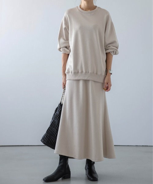 AMELY(エミリー)の「ダンボール生地セットアップ(セットアップ・レディース・ブラック/ベージュ/グリーン系その他・フリー)」の1枚目の写真