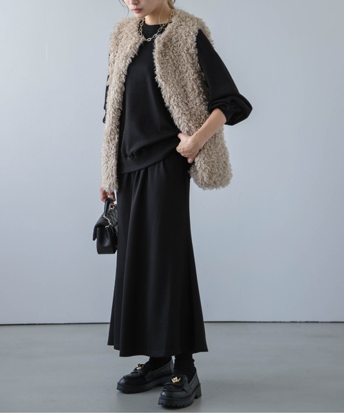AMELY(エミリー)の「ダンボール生地セットアップ(セットアップ・レディース・ブラック/ベージュ/グリーン系その他・フリー)」の12枚目の写真