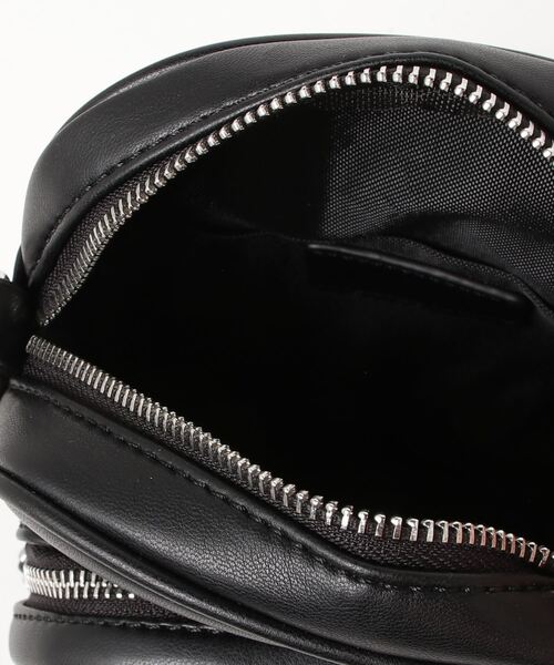 Figments（フィグメンツ）の「エコレザーショルダーバッグ（ショルダーバッグ・レディース・ブラック・FREE）」の3枚目の写真
