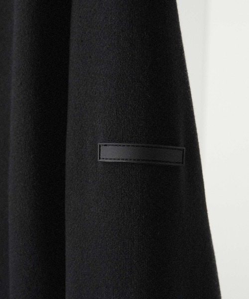 Alfred Alex（アルフレッドアレックス）の「【Alfred Alex】Rubber Logo Zip Hoodie/ラバーロゴ フルジップパーカー（パーカー・メンズ・ブラック/チャコール/ナチュラル/グレー/ライトグレー/パープル系/ブラウン系/ボルドー/グレイッシュブルー/スミクロ/キャメル・M/L/S/XL）」の17枚目の写真