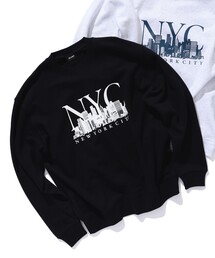 BEAMS / NYC Crewneck Sweat