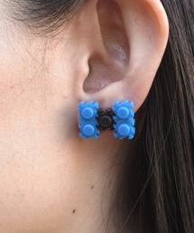 misto accessories（ミストアクセサリーズ）の「ブロックリボンピアス（ピアス（両耳用））」