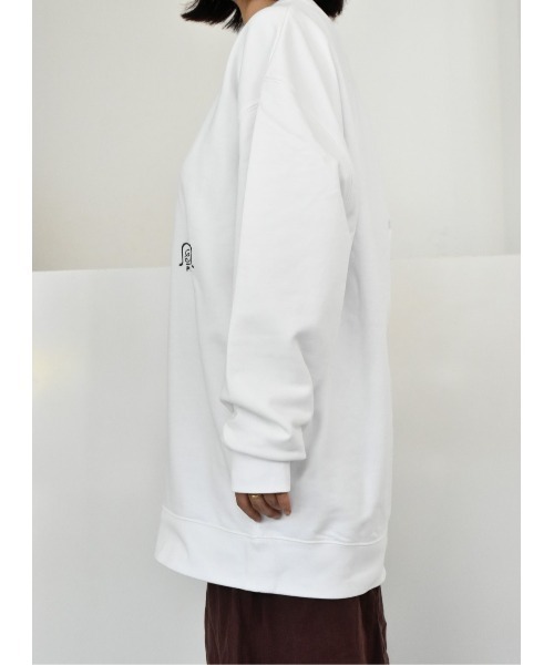 THEATRE PRODUCTS(シアタープロダクツ)の「フレンチテリ―プルオーバー(スウェット・レディース・ブラック/ホワイト・FREE)」の13枚目の写真