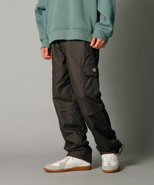 OUTDOOR PRODUCTS（アウトドアプロダクツ）の「【OUTDOOR PRODUCTS/アウトドアプロダクツ】　TCポプリンピーチ起毛 ウラボアカーゴパンツ（カーゴパンツ・メンズ・カーキ/ベージュ/チャコールグレー・SMALL/LARGE/MEDIUM/X-LARGE）」の2枚目の写真