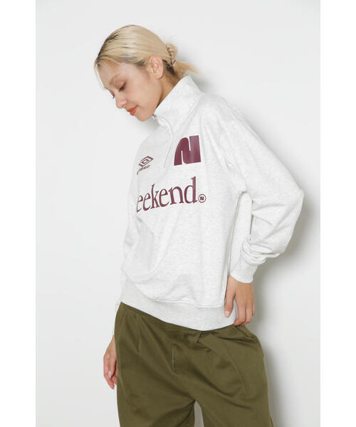 NBB WEEKEND ハーフジップスウェット トレーナー UMBROコラボ 2 NBB WEEKEND ハーフジップスウェット トレーナー UMBROコラボ 2 【公式