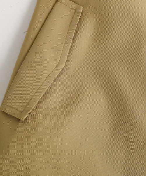 Filomo（フィローモ）の「[Filomo]ロングコート 弱はっ水（トレンチコート・レディース・キャメル/ネイビー/ブラック/ベージュ・103/110）」の18枚目の写真