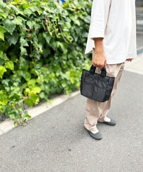 COMMON WARE（コモンウェアー）の「EM : NoiR ノアール Approach mini tote　アプローチミニトート　ゴルフカートバッグ　お散歩バッグ（トートバッグ・メンズ・ブラック/ブラック系その他・FREE）」の15枚目の写真