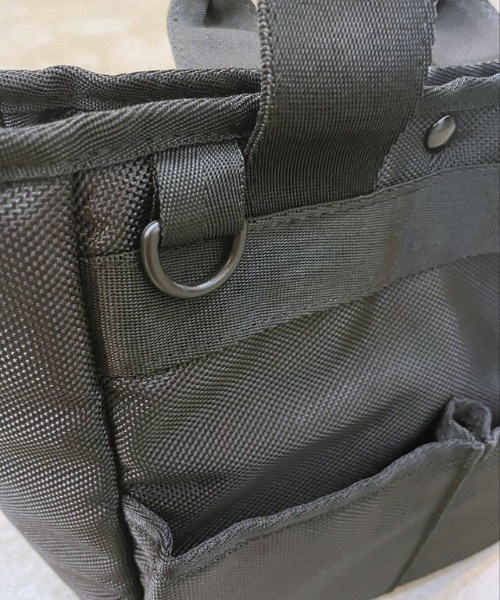 COMMON WARE（コモンウェアー）の「EM : NoiR ノアール Approach mini tote　アプローチミニトート　ゴルフカートバッグ　お散歩バッグ（トートバッグ・メンズ・ブラック/ブラック系その他・FREE）」の4枚目の写真