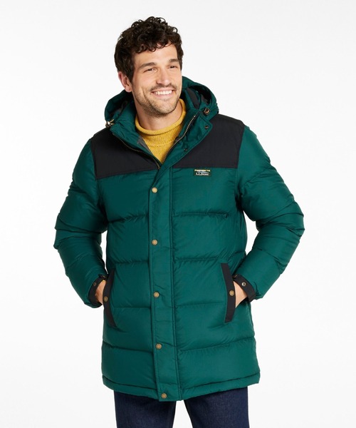 新品L.L.Beanマウンテンクラシックダウンジャケットタグ付き マウンテン・クラシック・ダウン・パーカ、カラーブロック