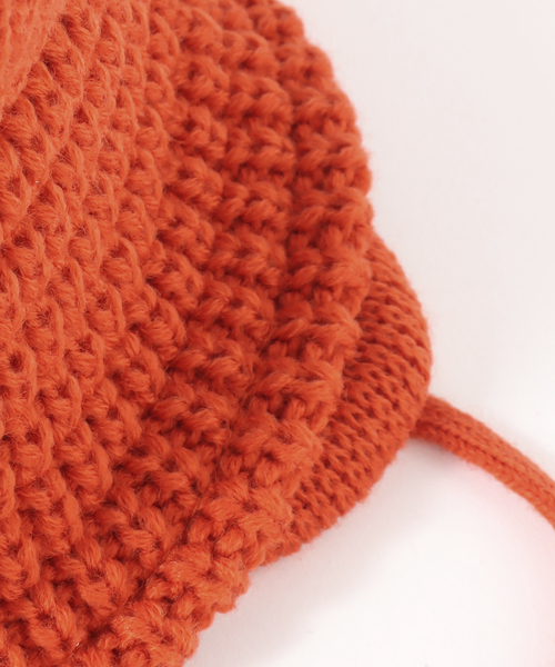 JOINT WORKS(ジョイントワークス)の「【RACAL / ラカル】Ear Knit Bucket Hat(ニットキャップ/ビーニー・メンズ・チャコールグレー/ブラック/オレンジ・FREE)」の20枚目の写真