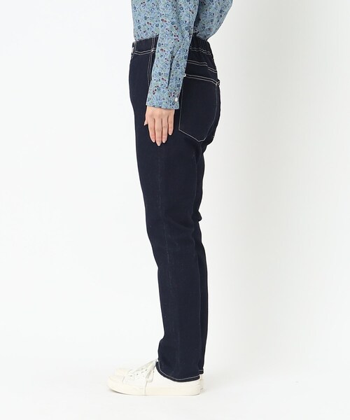 LAURA ASHLEY（ローラアシュレイ）の「ストレッチ デニムパンツ（デニムパンツ・レディース・ブルー系その他・36/38）」の3枚目の写真