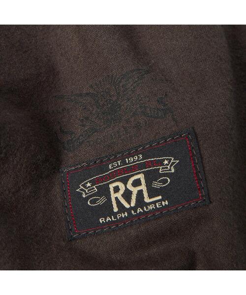 RRL(ダブル アール エル)の「(限定コレクション)プラッド ウール ツイル ニュースボーイ キャップ(ハンチング/ベレー帽・メンズ・ブラック系1・M/L)」の3枚目の写真