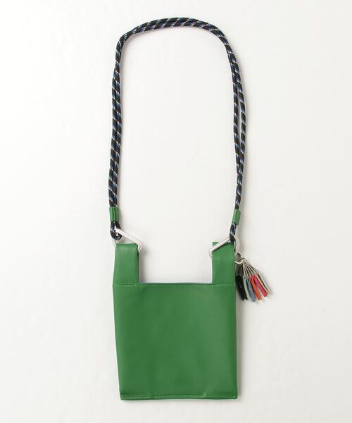 COMMON WARE(コモンウェアー)の「EM: cheek code 2way shoulder チークコード2WAYショルダー(ショルダーバッグ・レディース・ブルー/アイボリー/ブラック/グリーン・FREE)」の20枚目の写真