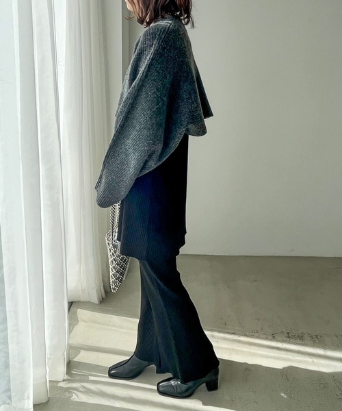 LOWRYS FARM（ローリーズファーム）の「ボレロ＊レイヤードキャミ３Ｐ　971119（つなぎ/オールインワン・レディース・ブラック/ブラウン/イエロー・FREE）」の11枚目の写真