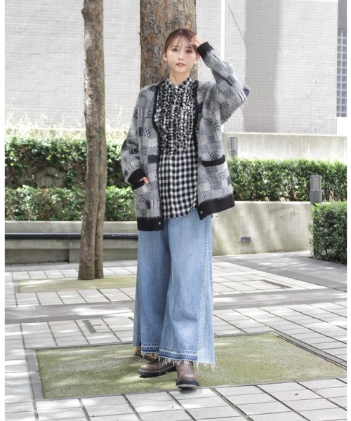 H.A.K（ハク）の「モヘヤナイロン パッチワークブロックチェックV