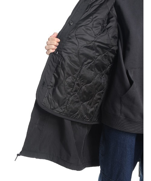 Alpha Industries(アルファインダストリーズ)の「ALPHA INDUSTRIES INC ライナー付き フルジップ モッズコート M65 COAT WITH LINER(モッズコート・メンズ・ブラック/オリーブ/アーミー・L/LL/M)」の7枚目の写真