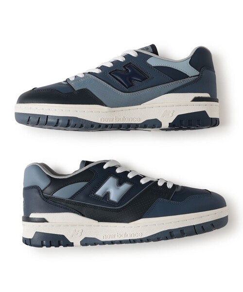 NEW BALANCE（ニューバランス）の「NEW BALANCE × BEAMS / 別注 BB550（スニーカー・メンズ・ネイビー・28.0cm/27.5cm/27.0cm/26.5cm/26.0cm/25.5cm/25.0cm/30.0cm/29.0cm/28.5cm）」の10枚目の写真