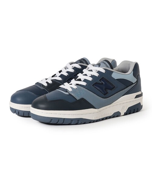 NEW BALANCE（ニューバランス）の「NEW BALANCE × BEAMS / 別注 BB550（スニーカー・メンズ・ネイビー・28.0cm/27.5cm/27.0cm/26.5cm/26.0cm/25.5cm/25.0cm/30.0cm/29.0cm/28.5cm）」の3枚目の写真