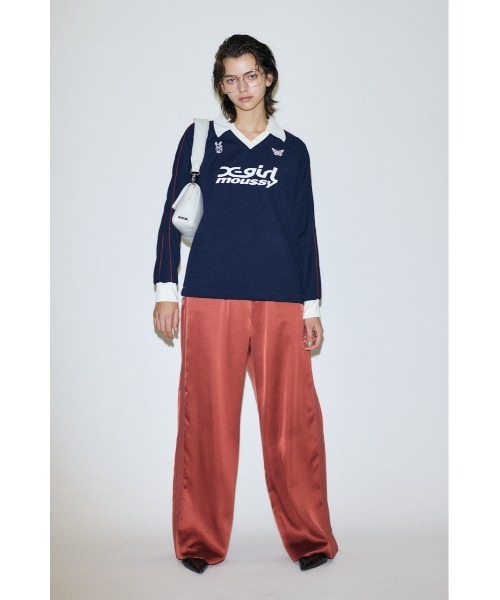 MOUSSY（マウジー）の「XG TEAM ユニフォーム（Tシャツ
