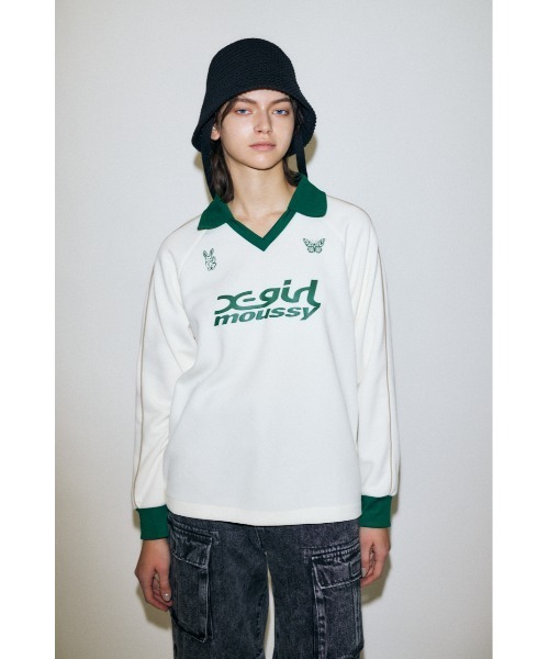 MOUSSY（マウジー）の「XG TEAM ユニフォーム（Tシャツ/カットソー