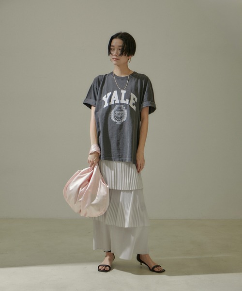 SALON adam et rope'（サロン アダム エ ロペ）の「サテンラウンドトートバッグ（トートバッグ・レディース・ピンク系その他2/ライトグレー/ブルー・FREE）」の10枚目の写真