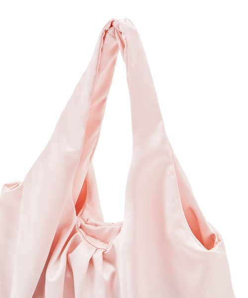 SALON adam et rope'（サロン アダム エ ロペ）の「サテンラウンドトートバッグ（トートバッグ・レディース・ピンク系その他2/ライトグレー/ブルー・FREE）」の16枚目の写真