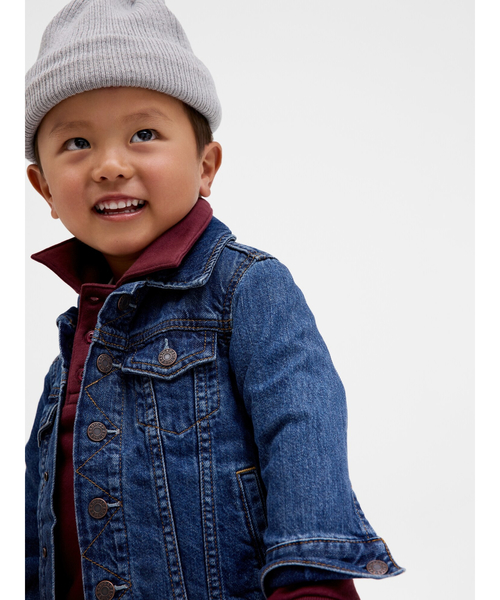 GAP（ギャップ）の「babyGap ウォッシュウェル アイコン デニムジャケット（デニムジャケット）」 WEAR
