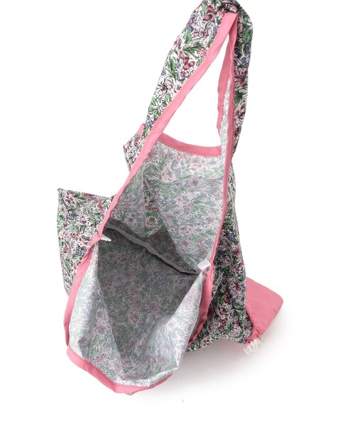 LAURA ASHLEY(ローラアシュレイ)の「パッカブル マイバッグ(エコバッグ/サブバッグ・レディース・ピンク系5/ブルー系/ホワイト系その他/アイボリー系/ブルー系その他2/キャメル・00)」の11枚目の写真
