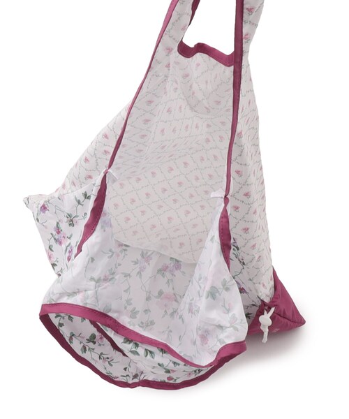 LAURA ASHLEY(ローラアシュレイ)の「パッカブル マイバッグ(エコバッグ/サブバッグ・レディース・ピンク系5/ブルー系/ホワイト系その他/アイボリー系/ブルー系その他2/キャメル・00)」の14枚目の写真