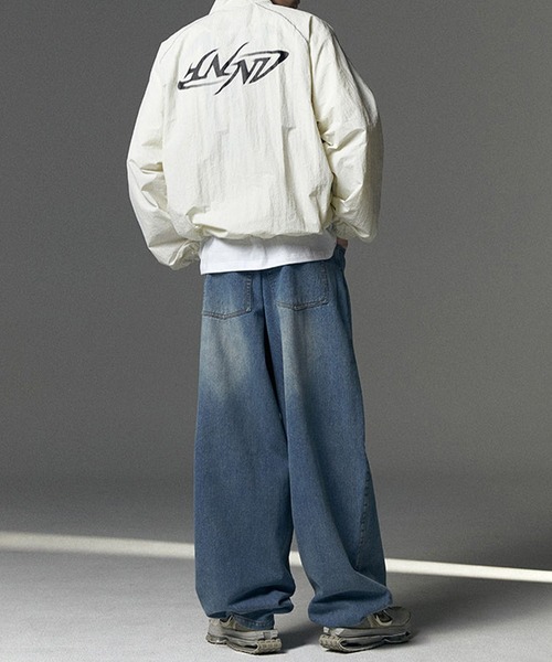 NOT4NERD(ノットフォーナード)の「【UNISEX】NOT4NERD/バルーンデニム 2109385(デニムパンツ・レディース・ブルー/ブラック・MEDIUM/LARGE)」の15枚目の写真