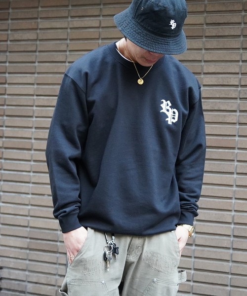 RIPPER(リッパー)の「【RIPPER】-ZOZOTOWN限定- RP刺繍 トレーナー / RP embroidery sweatshirt(スウェット・メンズ・ブラック/パープル/ホワイト・S/M/L)」の9枚目の写真