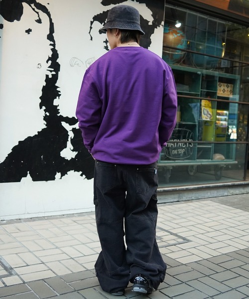 RIPPER(リッパー)の「【RIPPER】-ZOZOTOWN限定- RP刺繍 トレーナー / RP embroidery sweatshirt(スウェット・メンズ・ブラック/パープル/ホワイト・S/M/L)」の13枚目の写真