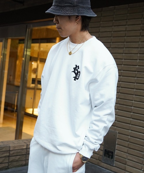 RIPPER(リッパー)の「【RIPPER】-ZOZOTOWN限定- RP刺繍 トレーナー / RP embroidery sweatshirt(スウェット・メンズ・ブラック/パープル/ホワイト・S/M/L)」の7枚目の写真