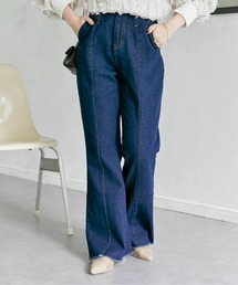 Thevon | セミフレアデニムパンツ(デニムパンツ)