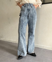 Thevon | セミフレアデニムパンツ(デニムパンツ)