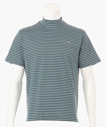 BRIEFING | 【ブリーフィングゴルフ】MENS STRIPE HIGH NECK RELAXED FIT/メンズストライプハイネックリラックスドフィット(Tシャツ/カットソー)